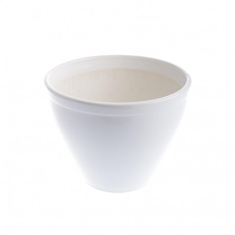 Agava 5-5001 valge lillepott D32