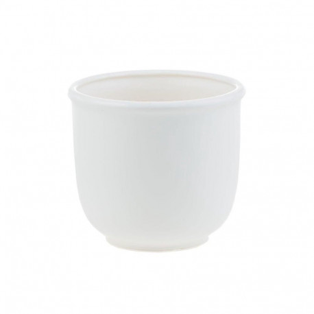 FLOWER POT BANGA-4 5001 D19.6 WHITE