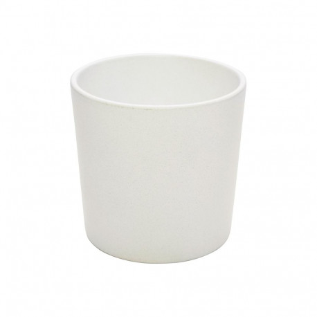 CERAMIC POT CHARMS STRUCT D13 WHITE MATT