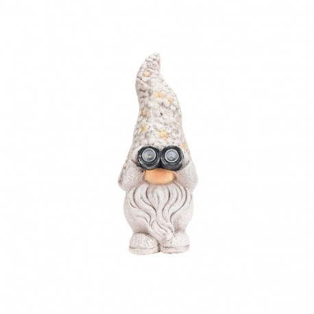 DECORATION GNOME WITH BINOCUL 20X20.5X41