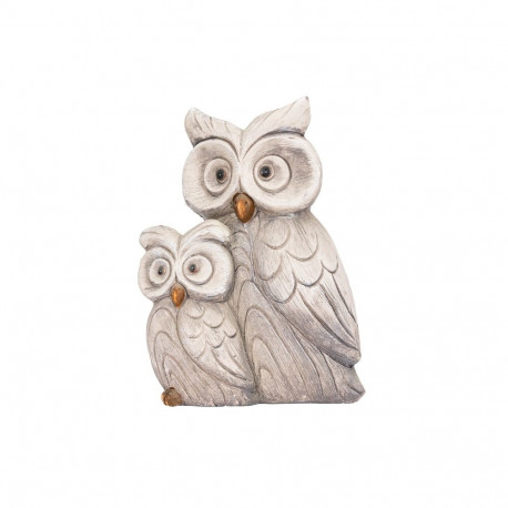 Dekoratiivne öökullipaar 28X10X34CM