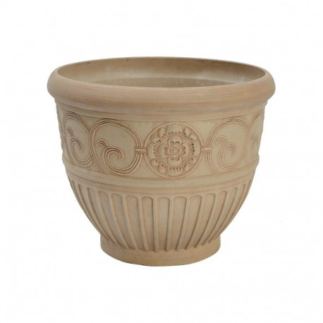 FLOWER POT SPW OB81-C D40.6 BEIGE