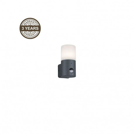 WALL LIGHT ORTE E27 IP44 14216-PIR BLACK