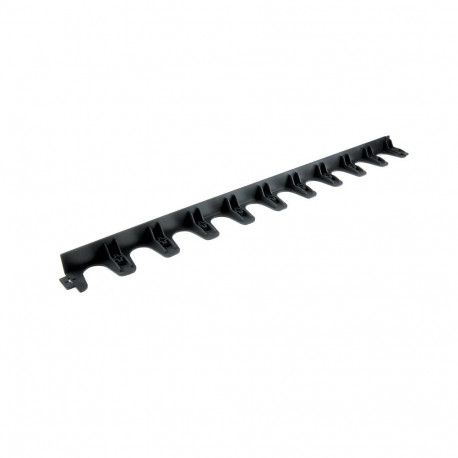 PLASTIC BLACK LAWN EDGE 45X80X1000 MM