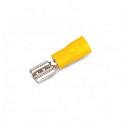 WIRE TERMINAL FDD5.5-250 YELLOW 50PCS