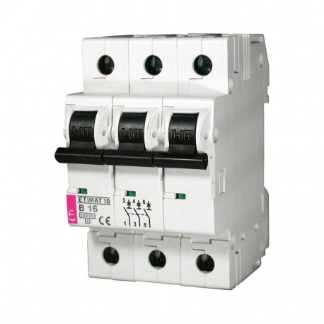 CIRCUIT BREAKER ETIMAT10 B16A 3P