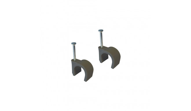 CLIPS CABLE NC8-12 GREY 100PCS