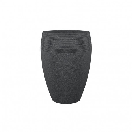 Lillepott 283/65 must graniit D47