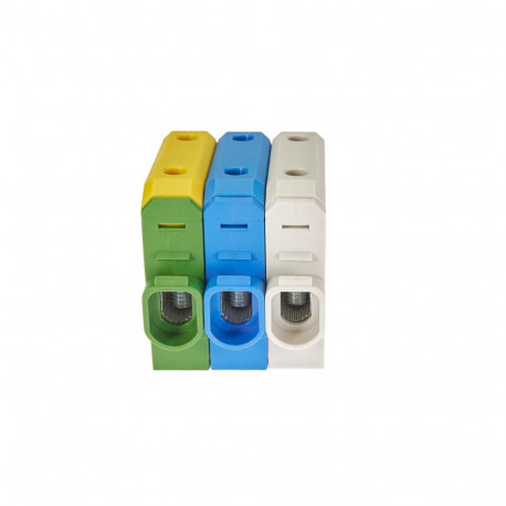 TERMINAL STRIP 1X2.5-35 YELL-GREEN AL/CU