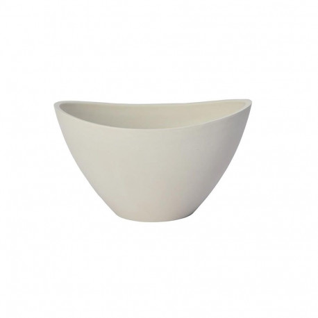 FLOWER POT SPW 09YB30 D30 WHITE STONE