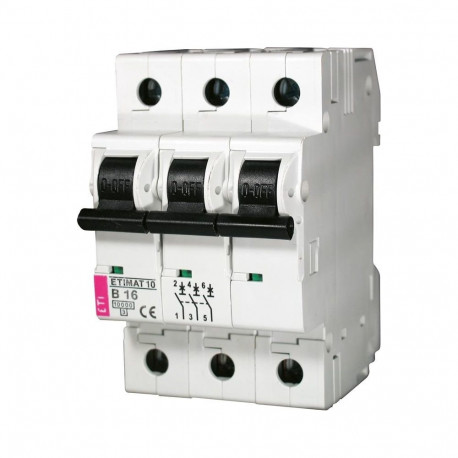 CIRCUIT BREAKER ETIMAT10 C25A 3P