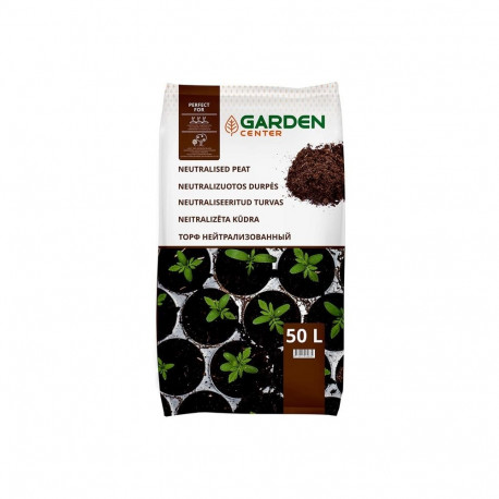 Neutraliseeritud turvas 50L Garden Center