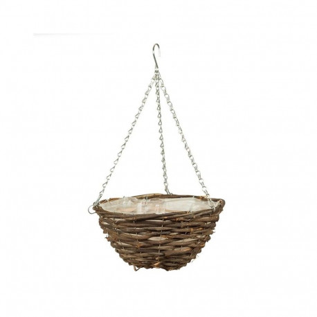 BRAIDED SUSPENDED FLOWERPOT