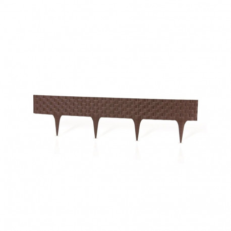 LAWNS EDGE RATTAN BROWN 2.4 M 3 PART