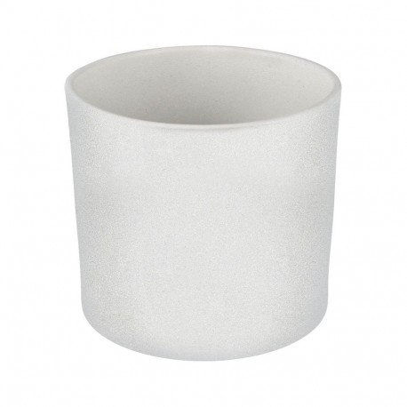CERAMIC POT WALEC STRUCTUR D17 WHITE