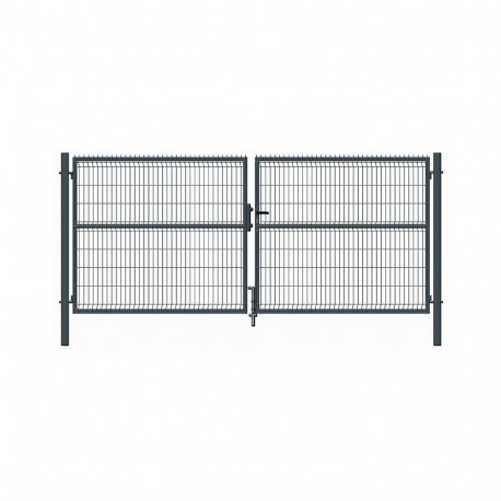 Hall paneeltäitega värav 400X173CM