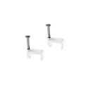 CLIPS CABLE NC5X8 CLEAR 20PCS