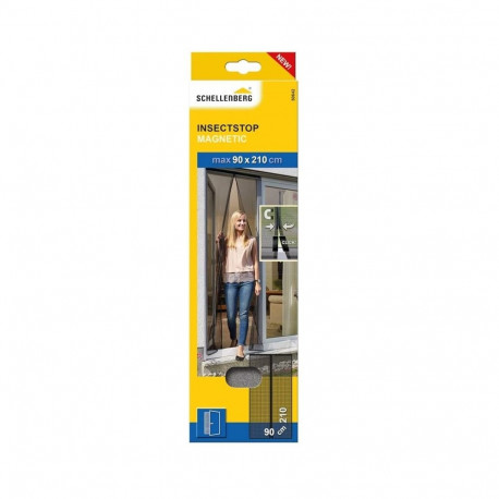 FLYSCREEN MAGNET CURT 90X210 ANTRAC