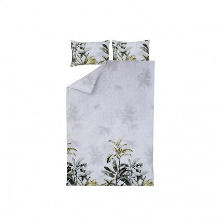 voodipesukomplekt Banana Tree satiin 200x220CM