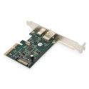 DIGITUS PCIe card, USB Type-C™ + USB-A