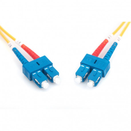 DIGITUS Fiber Optic Patch Cord, SC to SC Singlemode 09/125 µ, Duplex Length 10m
