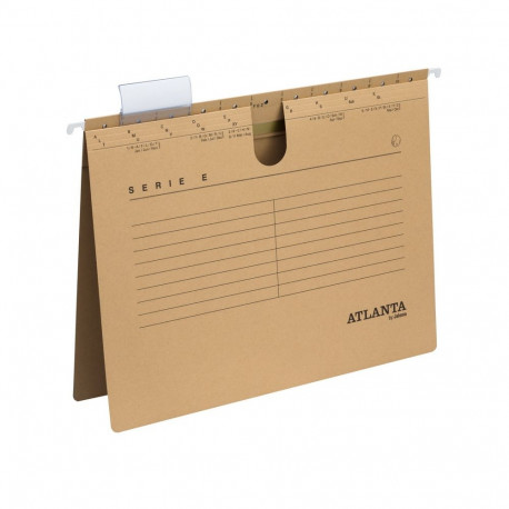 Rippkaaned E-SERIE Jalema A4, köiteklambriga, pruun 3Re (2 tk)