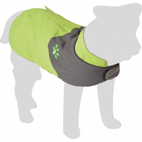 Flamingo Juno roheline vihmajope koerale 50cm