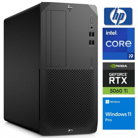 HP Z2 G8 Tower i9-11900 32GB 128SSD M.2 NVME+2TB RTX5060Ti 8GB WIN11Pro