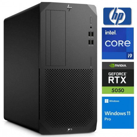 HP Z2 G8 Tower i9-11900 8GB 1TB SSD M.2 NVME+2TB RTX5050 8GB WIN11Pro