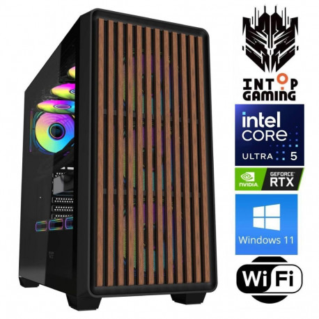 INTOP Ultra 5 245KF 64GB DDR5 1TB SSD M.2 NVME+4TB RTX5050 8GB WiFi WIN11