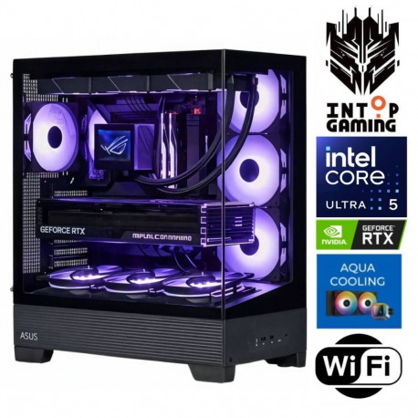 INTOP AQUA Ultra 5 245KF 32GB DDR5 1TB SSD M.2 NVME+4TB RTX5050 8GB WiFi no-OS