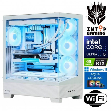 INTOP AQUA Ultra 5 245KF 16GB DDR5 1TB SSD M.2 NVME+4TB RTX5070Ti 16GB
 WiFi WIN11Pro