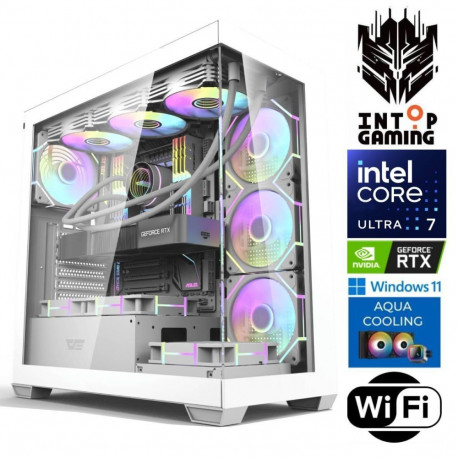 INTOP AQUA Ultra 7 265KF 32GB DDR5 1TB SSD M.2 NVME+4TB RTX5070Ti 16GB
 WiFi WIN11
