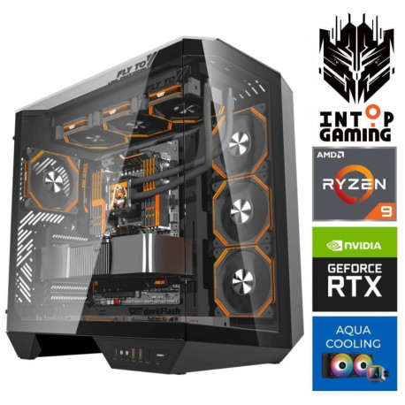 INTOP AQUA Ryzen 9 9900x 64GB DDR5 1TB SSD M.2 NVME+4TB RTX5080 16GB
 no-OS
