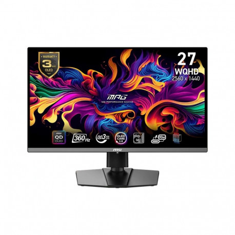 Monitor MPG 271QRX QD-OLED 26.5 inches/LED/WQHD/FLAT/360Hz/Black