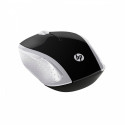 Mouse 200 Pike Silver wireless - 2HU84AA#ABB