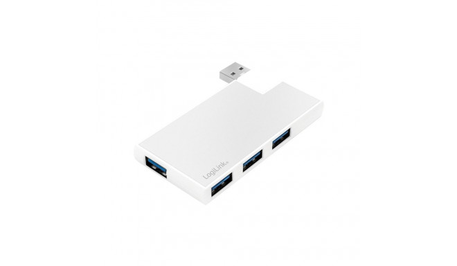 USB3.0 4-pordiga jaotur, hõbedane
