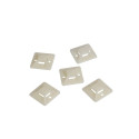 Cable tie mounts, self adhesive,for cable ties