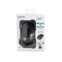 Ergonomic mouse wireless 2.4GHz, 1200dpi, black