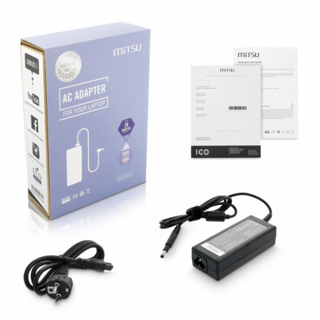 Power adapter 19.5V 3.33A (4.8x1.7) - HP 65W