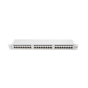 PATCH PANEL 24 PORT 1U 19" CAT.5E FTP WITH CABLE ORGANIZER SHIELDED GREY LANBERG