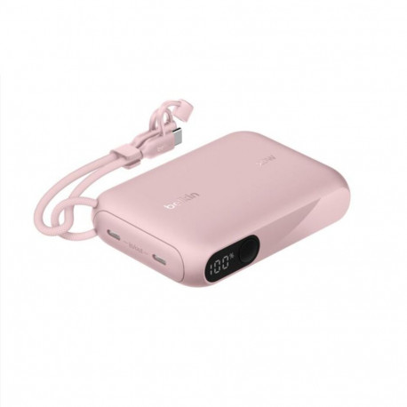 Belkin Powerbank mit Display 20W 10.000mAh USB-C rosa  BPB027hqPK