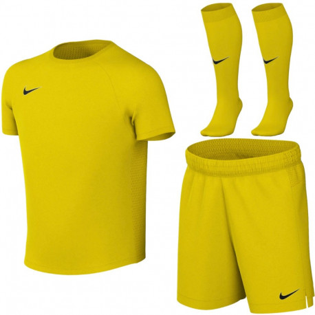 Komplet sportowy dla małych dzieci Nike Dri-Fit Park VIII żółty HV8260 719 L