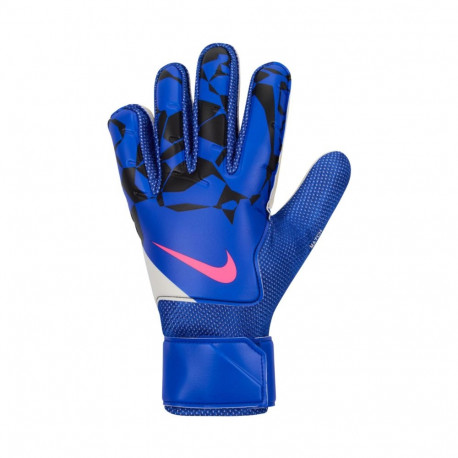 Rękawice bramkarskie Nike Match Goalkeeper niebiesko-czarno-różowe HQ0257 458 7