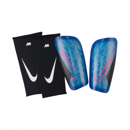 Ochraniacze piłkarskie Nike Mercurial Lite niebieskie DN3611 458 XL