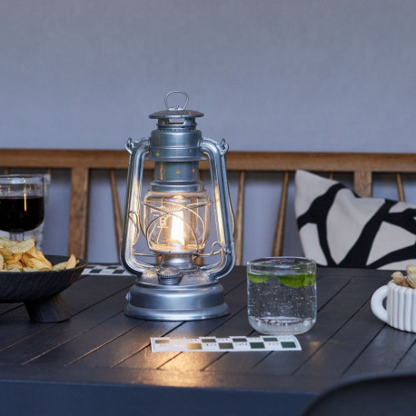 FEUERHAND LED Lantern Baby Special 276 Zinc-Plated