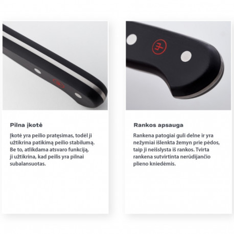 WUSTHOF Classic serijos Santoku peilis, 17cm