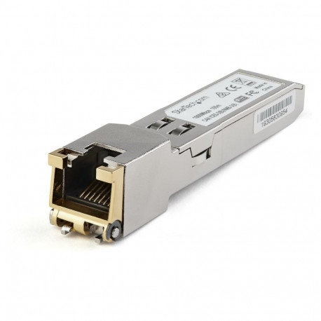 STARTECH.COM Cisco GLCTEST ühilduv SFP transiivermoodul 1000BASE-T vask GLC-TE RJ45 Mini-GBIC