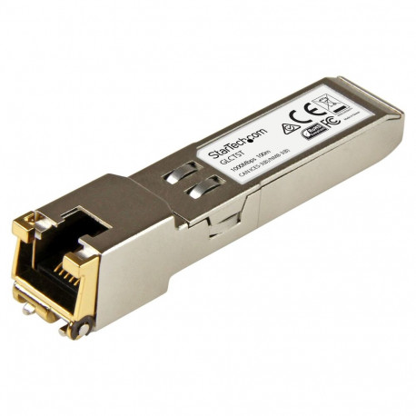 "STARTECH.COM Gigabit RJ45 Kupfer SFP Transceiver Modul - Cisco GLC-T kompatibel - 1000Base-T - Mini