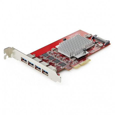 StarTech.com 4-pordiline USB-A PCIe laienduskaart USB 3.2 10Gbps PCI Express 3.0 4 iseseisvat USB-ko